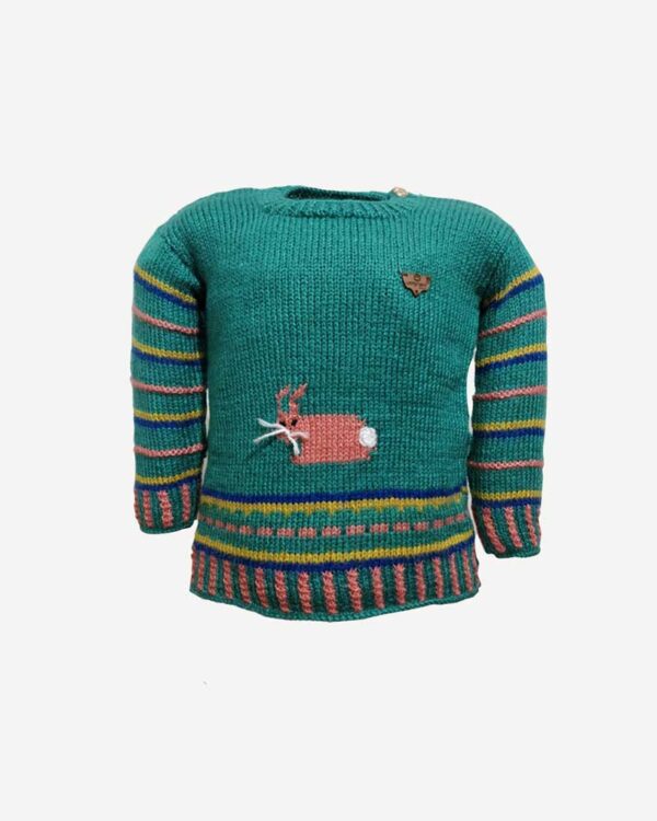 Green Rabbit Sweater 800x1000