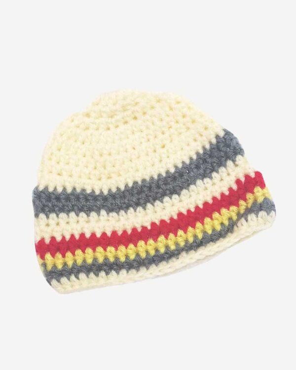 Multicolored Handmade Woolen Cap2